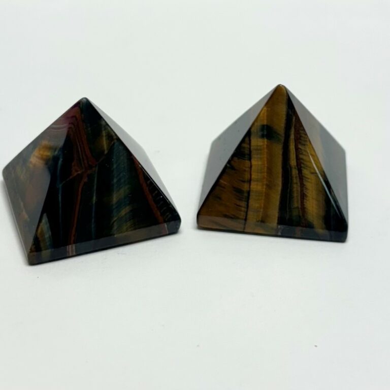Tiger Eye Pyramid