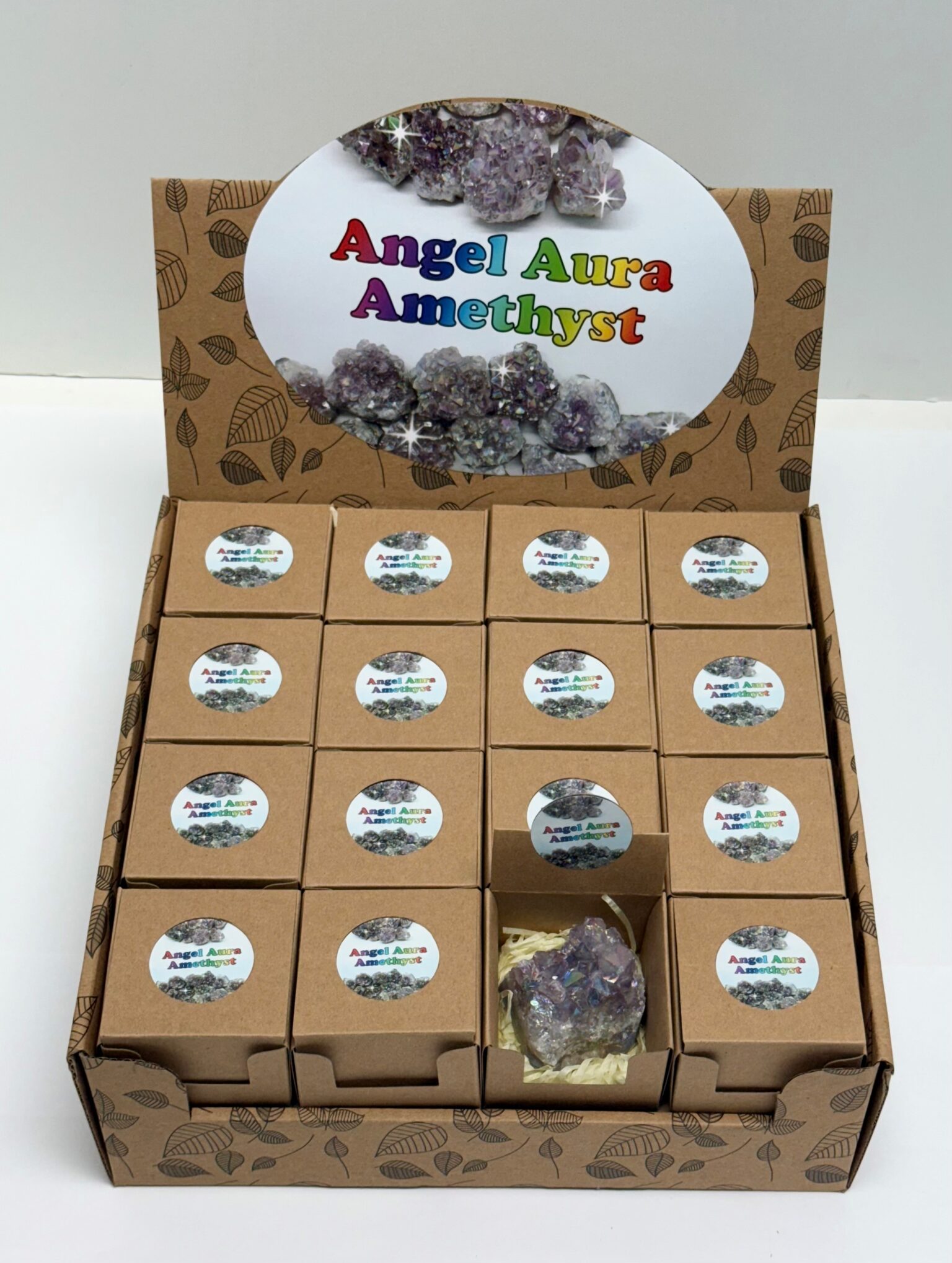 Angel Aura Amethyst Box