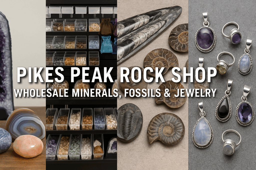 pikes peak rock shop wholesale rock collectibles