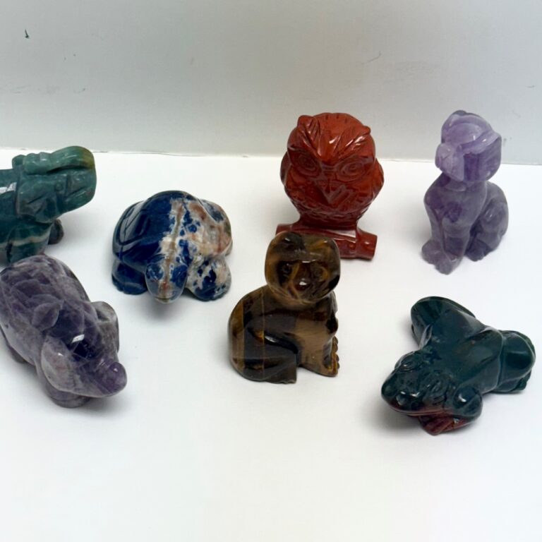 Polished Animal Carvings