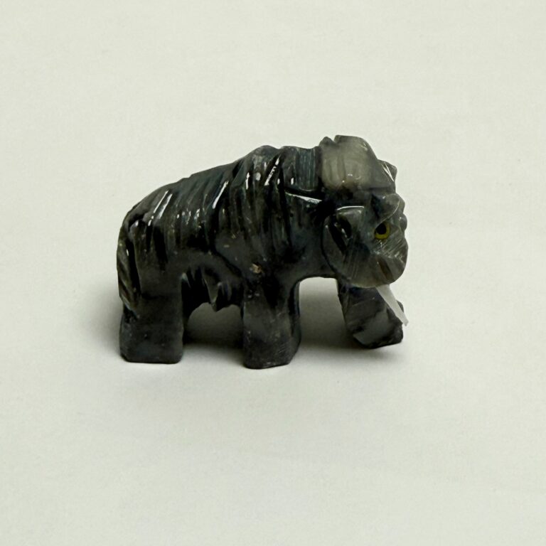Carved Soapstone Mammoth (10 pcs. per pkg.)