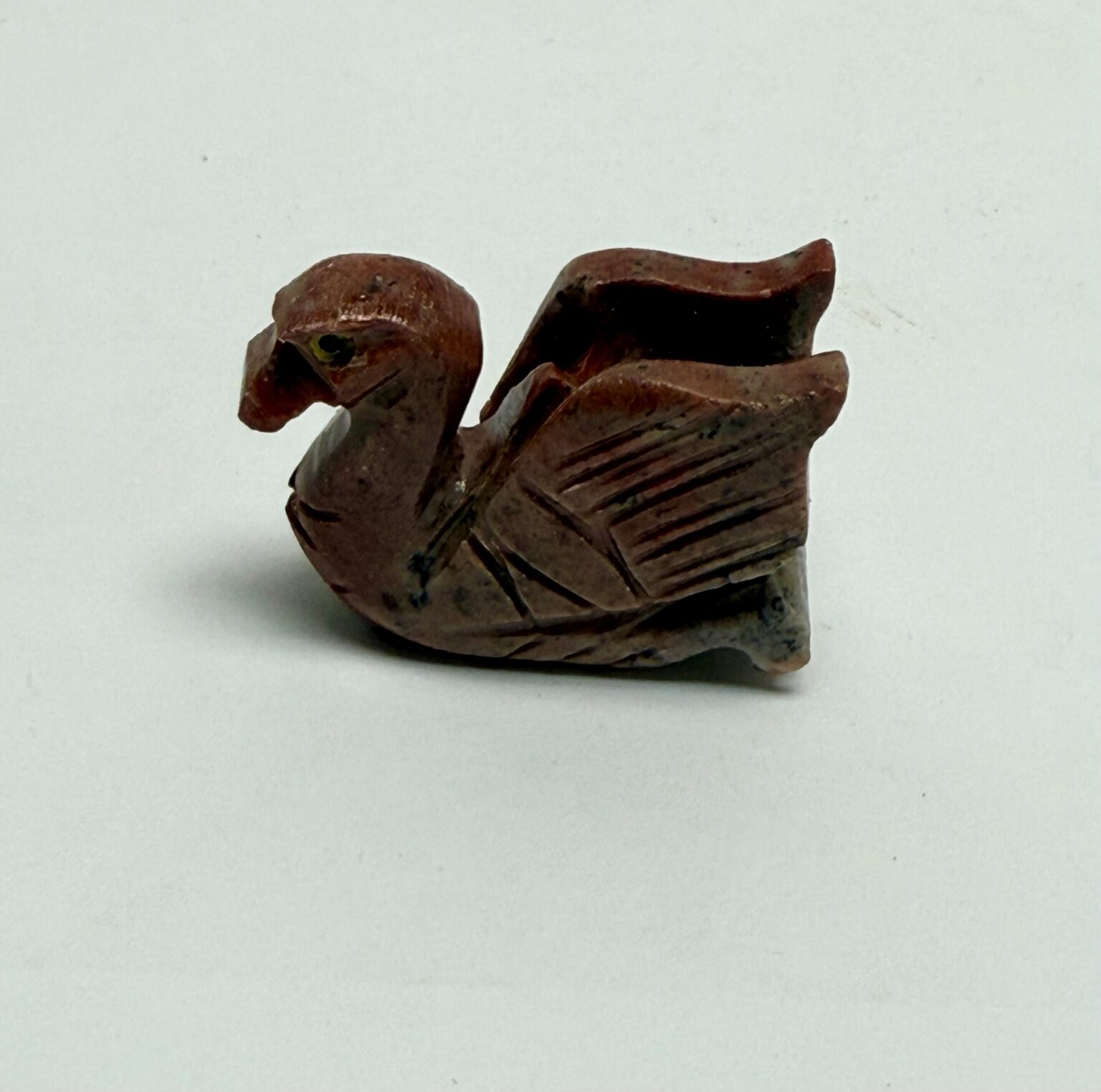 Carved Soapstone Swan (10 pcs. per pkg.)