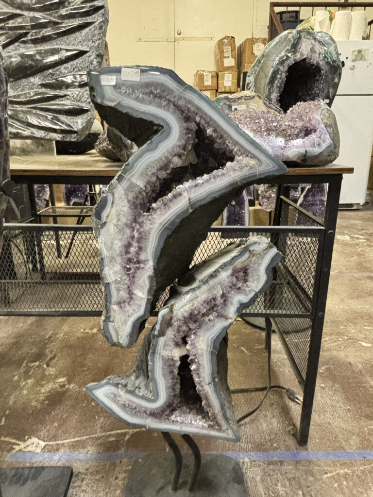 Amethyst specimen pieces